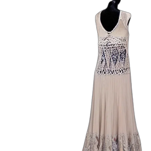 dress, fantastically, beautiful, long transparent PNG cut-out