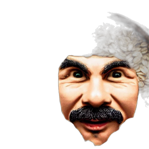 face, mask, hat, creature transparent PNG cut-out