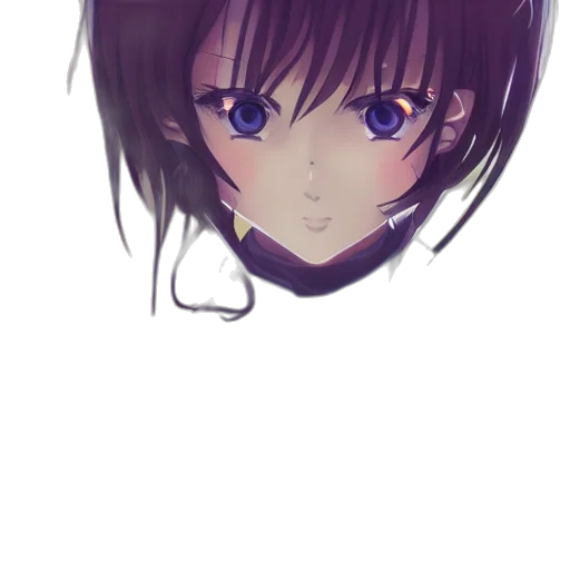 face, mask, hair, creature transparent PNG cut-out