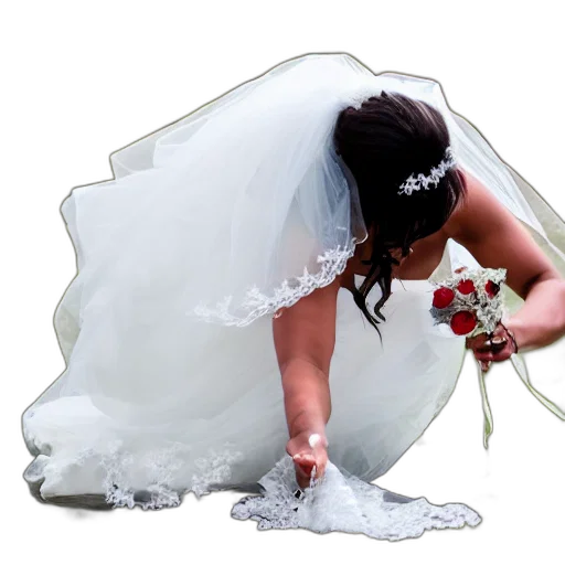 dress, jewelry, shoes, crown transparent PNG cut-out