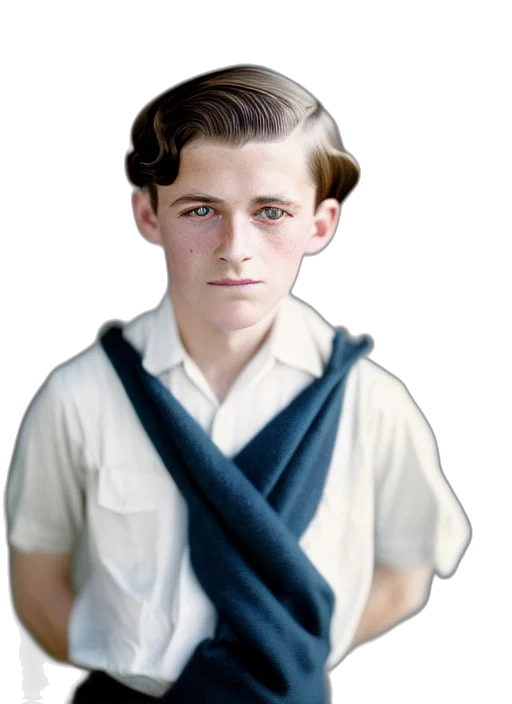 face, staff, jacket, hair transparent PNG cut-out