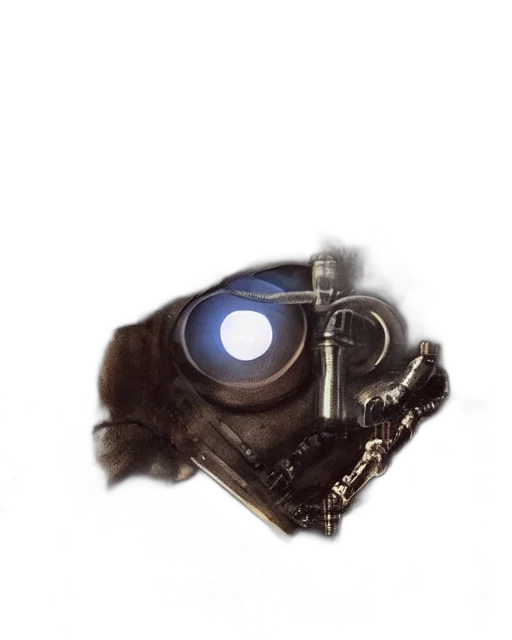 mask, weapon, robot, staff transparent PNG cut-out