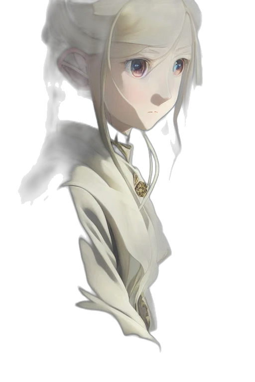 staff, face, dress, robot transparent PNG cut-out
