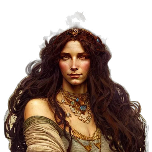 crown, jewelry, face, fantasy art transparent PNG cut-out