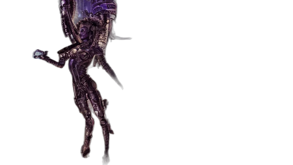 robot, creature, hair, animal transparent PNG cut-out