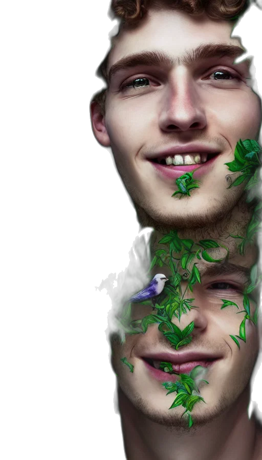 face, mask, dragon, creature transparent PNG cut-out