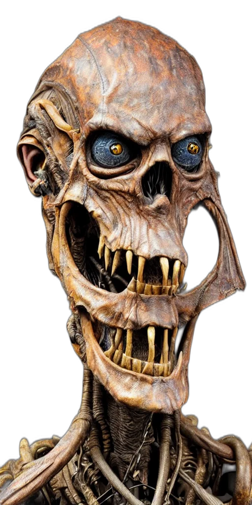 mask, face, creature, staff transparent PNG cut-out