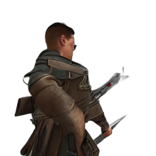 staff, sword, jacket, weapon transparent PNG cut-out