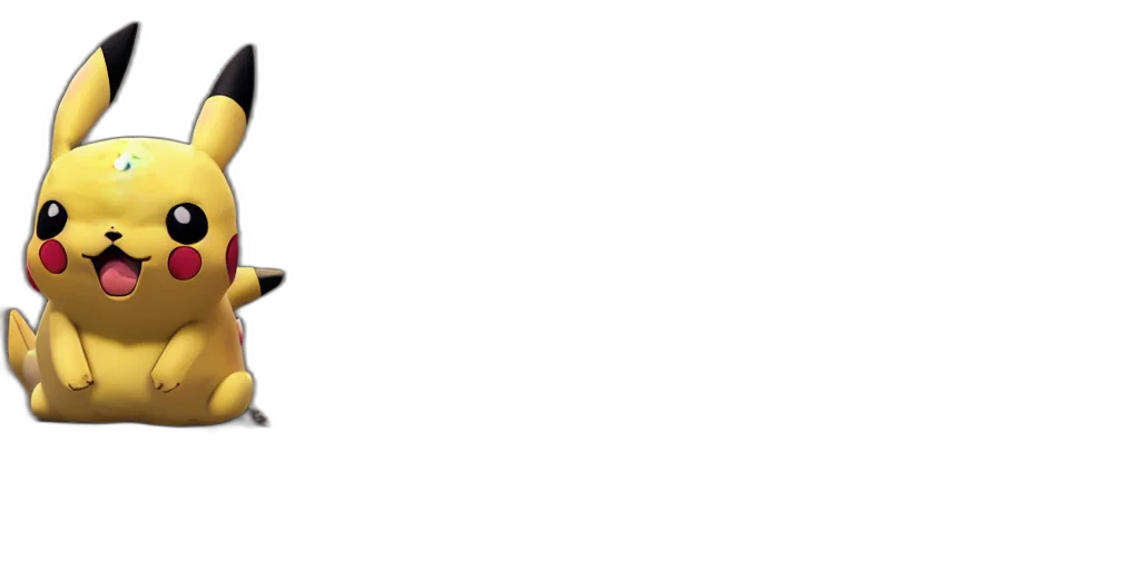 staff, pikachu, looks, like transparent PNG cut-out