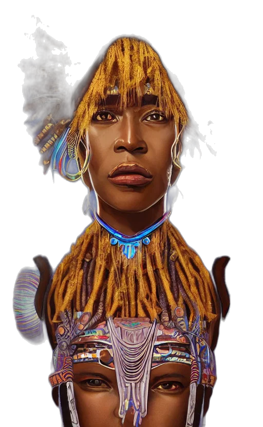 hair, face, mask, hat transparent PNG cut-out