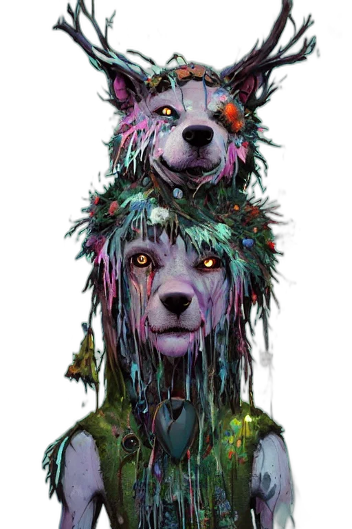 creature, animal, mask, face transparent PNG cut-out
