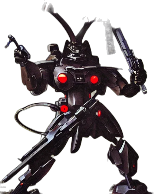 robot, weapon, staff, concept art transparent PNG cut-out
