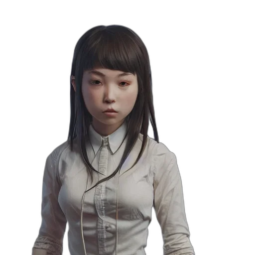 staff, face, robot, dress transparent PNG cut-out