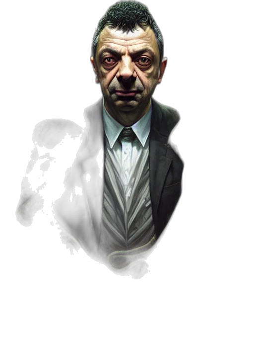 face, staff, mask, creature transparent PNG cut-out