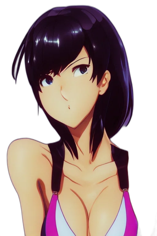 face, dress, jewelry, staff transparent PNG cut-out