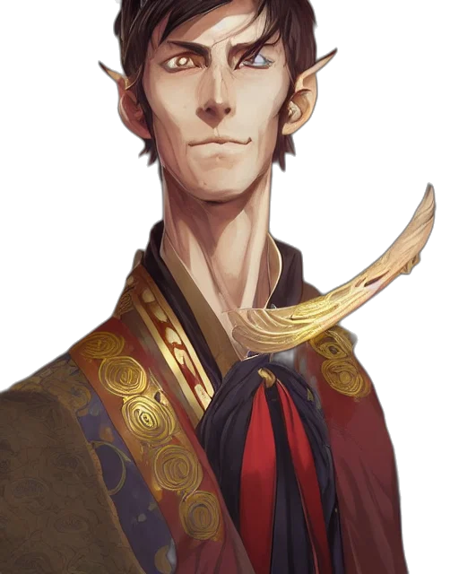 staff, crown, face, dragon transparent PNG cut-out