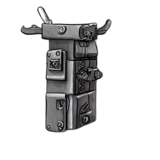 jewelry, robot, staff, weapon transparent PNG cut-out