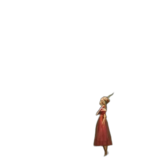 staff, dress, sword, hat transparent PNG cut-out