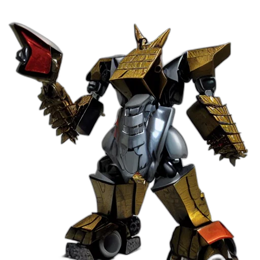 robot, weapon, concept art, 3d render transparent PNG cut-out