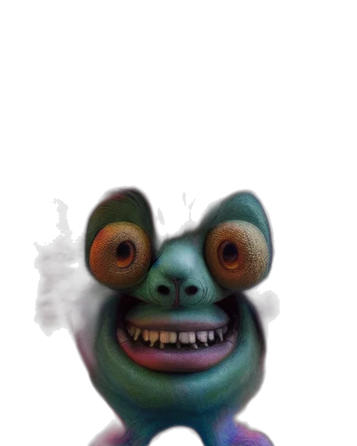 creature, face, mask, animal transparent PNG cut-out