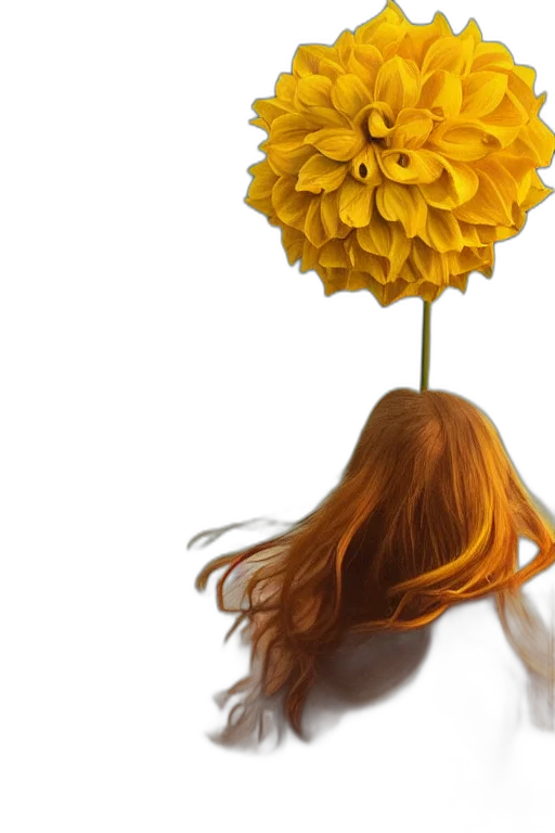 flower, crown, hair, umbrella transparent PNG cut-out