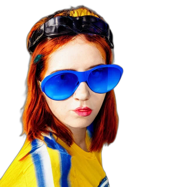face, jacket, photorealistic, 3d render transparent PNG cut-out