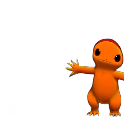 creature, animal, dragon, 3d render transparent PNG cut-out