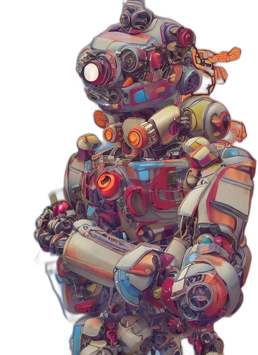 robot, weapon, car, mask transparent PNG cut-out