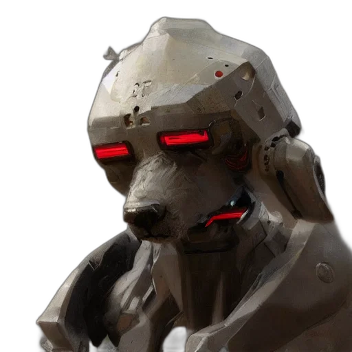 robot, mask, creature, face transparent PNG cut-out