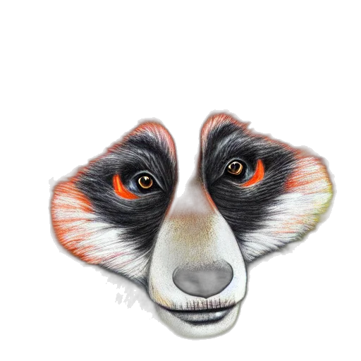 mask, face, animal, creature transparent PNG cut-out