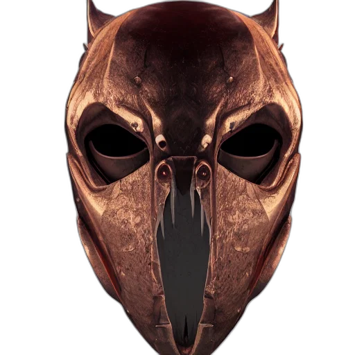 mask, face, animal, creature transparent PNG cut-out