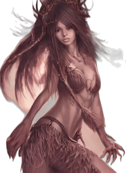 dress, dragon, creature, fantasy art transparent PNG cut-out