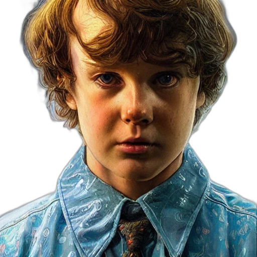 face, hair, jacket, photorealistic transparent PNG cut-out