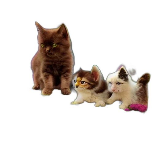 staff, animal, creature, 3d render transparent PNG cut-out