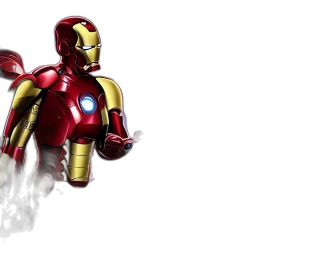 robot, 3d render, comic book art, concept art transparent PNG cut-out