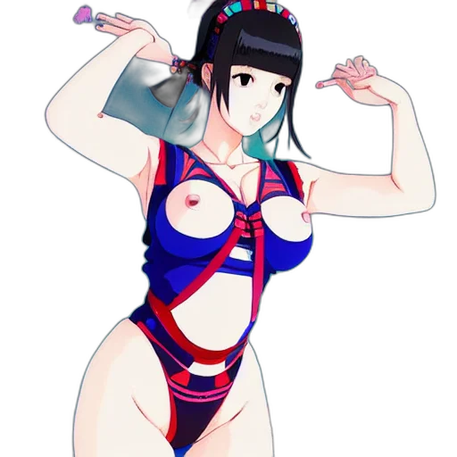 dress, staff, anime, cartoon transparent PNG cut-out