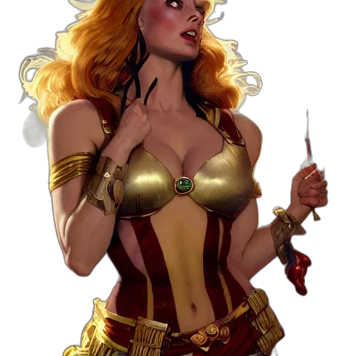 jewelry, comic book art, fantasy art, concept art transparent PNG cut-out