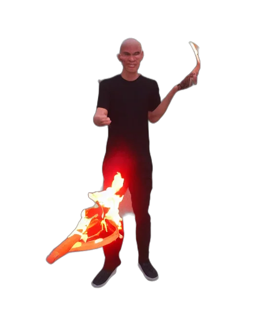 staff, weapon, dragon, creature transparent PNG cut-out