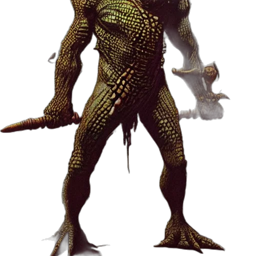 creature, dragon, animal, staff transparent PNG cut-out