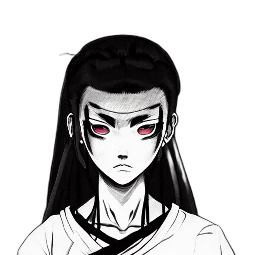 staff, face, hair, creature transparent PNG cut-out