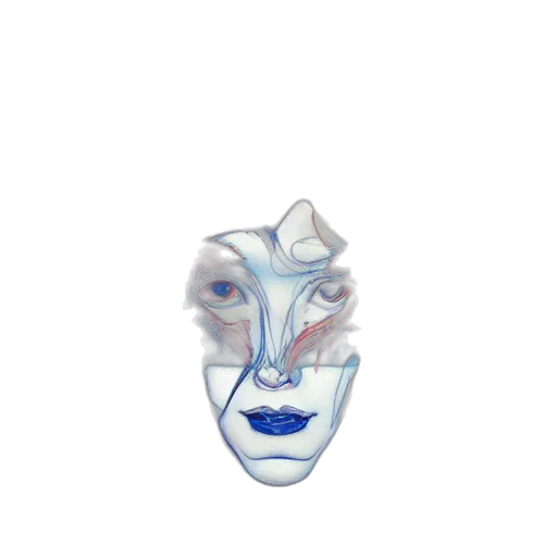 mask, face, creature, jewelry transparent PNG cut-out