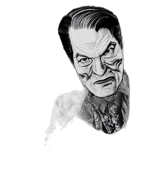 face, mask, creature, pencil sketch transparent PNG cut-out