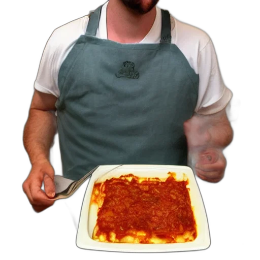 food, staff, face, photorealistic transparent PNG cut-out