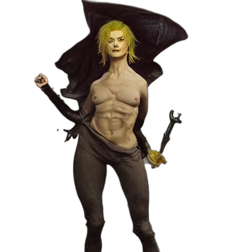 staff, concept art, fantasy art, comic book art transparent PNG cut-out