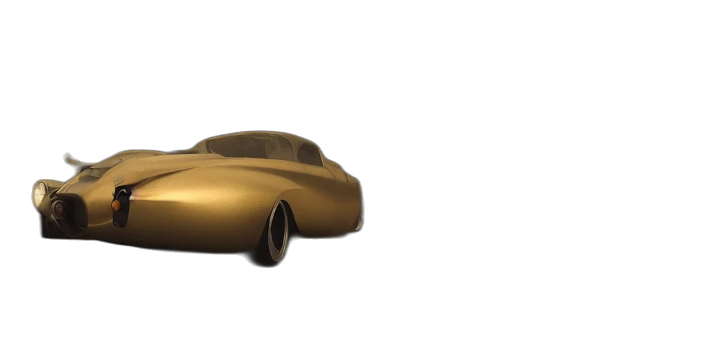 car, 3d render, concept art, photorealistic transparent PNG cut-out