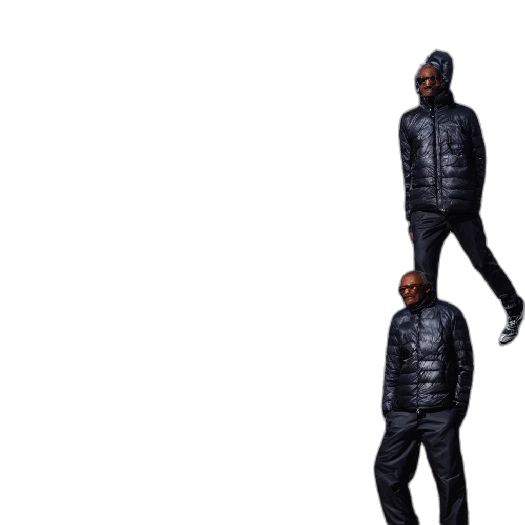 jacket, creature, robot, face transparent PNG cut-out