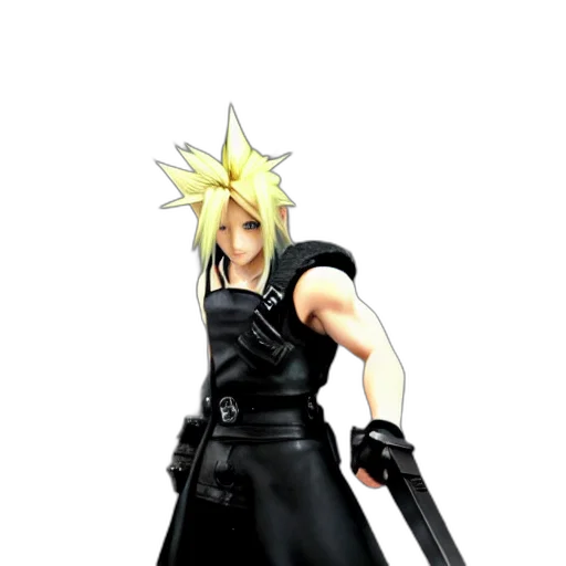 weapon, staff, sword, hair transparent PNG cut-out