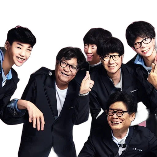 lee, sooman, creating, new transparent PNG cut-out