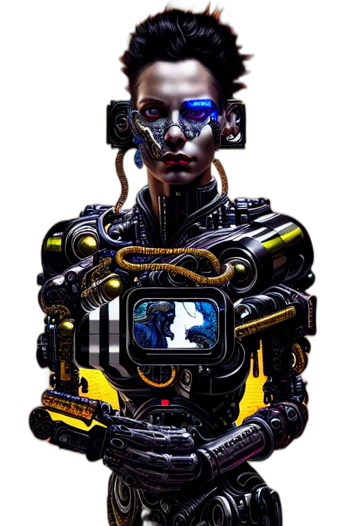 robot, face, staff, mask transparent PNG cut-out
