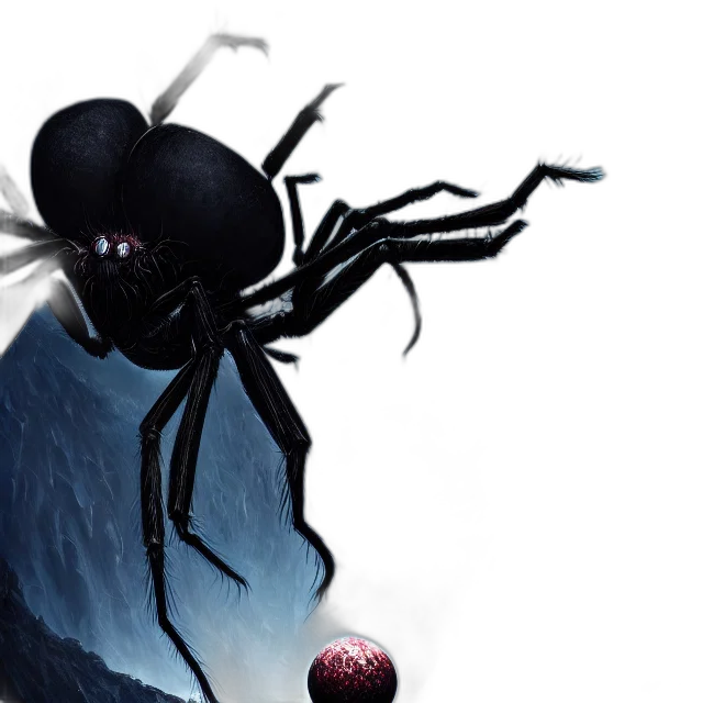 creature, concept art, fantasy art, 3d render transparent PNG cut-out